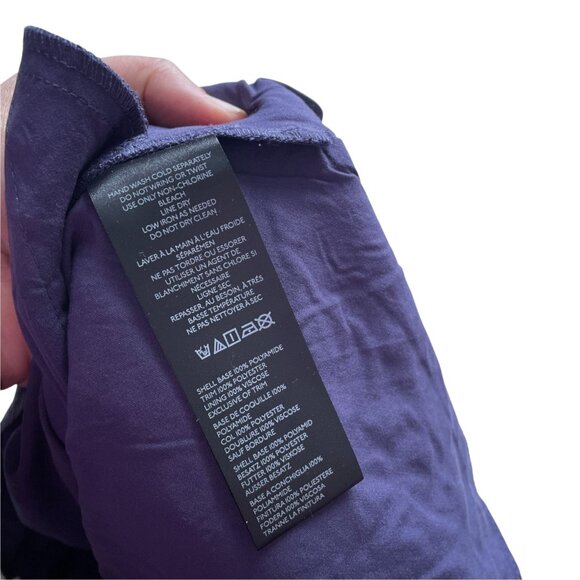 NWT By Anthropologie 3D Floral Embellished Mini Dress Navy Blue Size XS - Picture 3 of 9